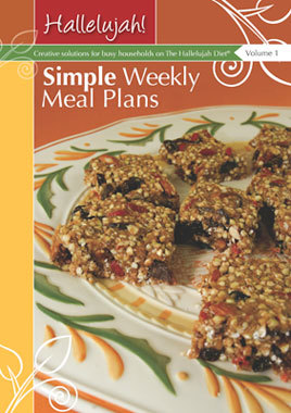 Hallelujah Simple Weekly Meal Planner